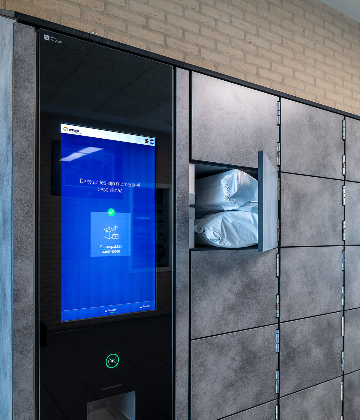 WEWO IC Volkern lockers Net Locker Uitgifte Defensie Kleding LR 14
